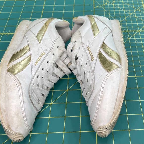 Reebok - White sneakers - Children's size 3.5 - Picture 4 of 7